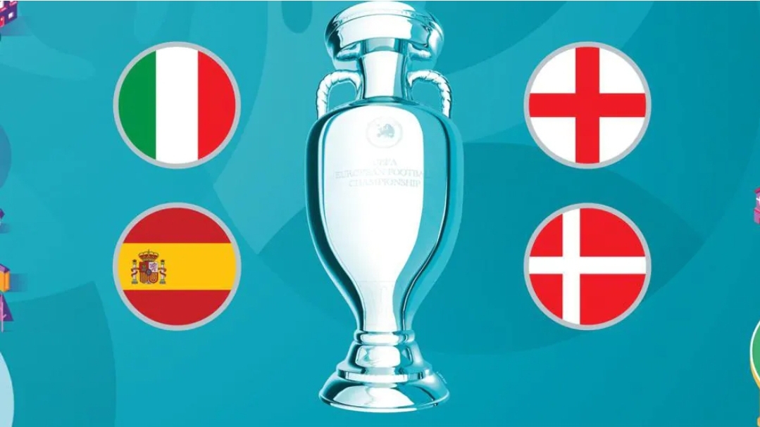 UEFA EURO 2020៖ ៤ក្រុមចុងក្រោយ អុីតាលីប៉ះអេស្ប៉ាញ អង់គ្លេសជួបដាណឺម៉ាក នៅក្រុងឡុង