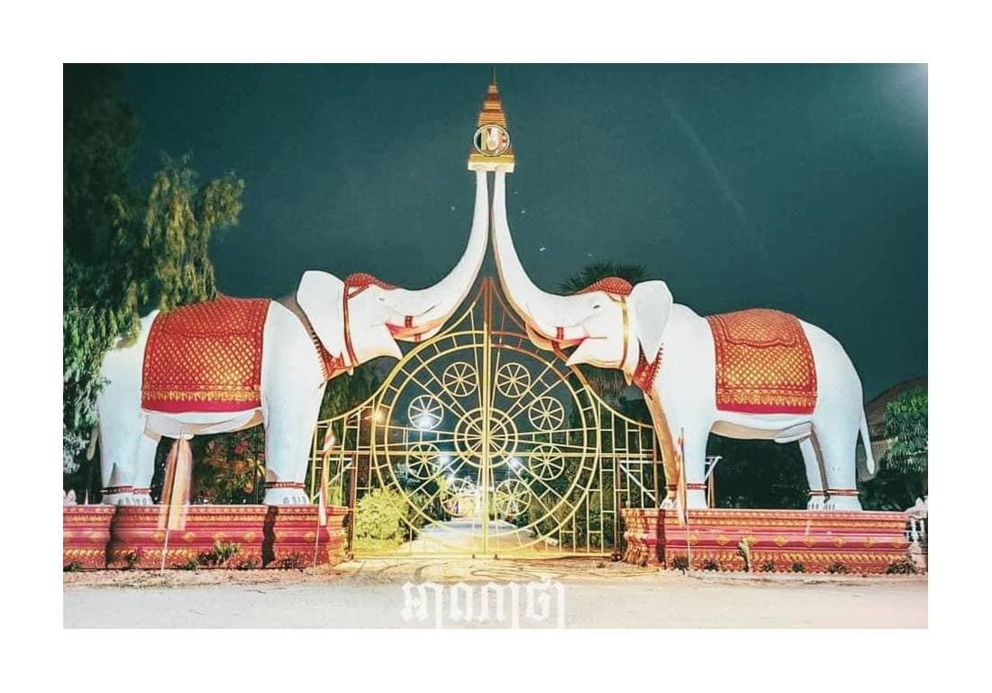 វត្តប្រាសាទស្រះកណ្តាល បន្ទាយមានជ័យ 🇰🇭