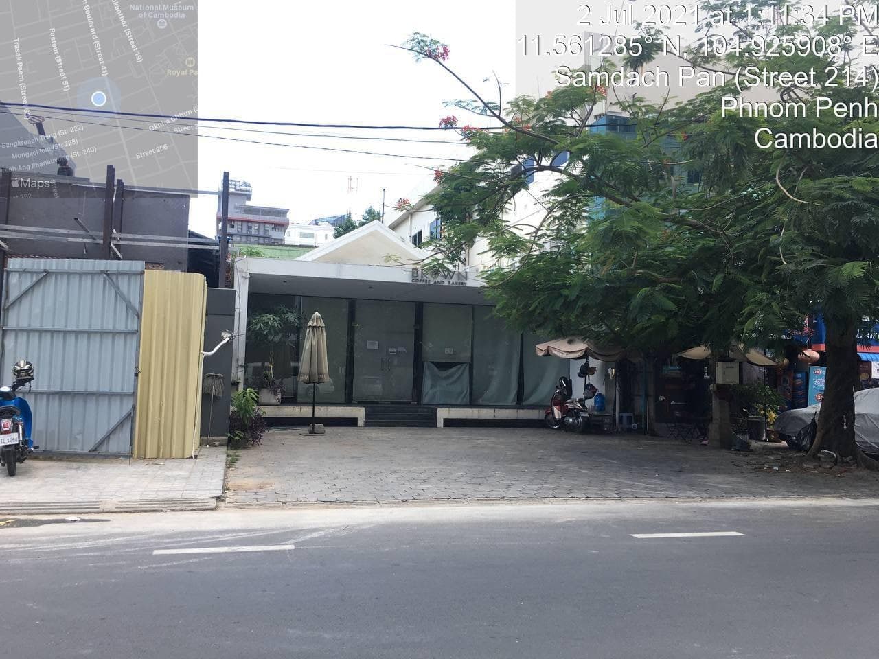 ហាងកាហ្វេ Brown សាខាផ្លូវសម្ដេចប៉ាន ទល់មុខសាលា ICS មានអ្នកឆ្លងកូវីដ-១៩