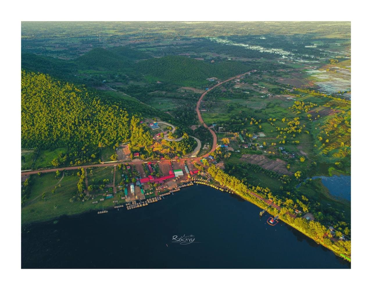 ទំនប់ម្លេច ខេត្តកំពត 🇰🇭