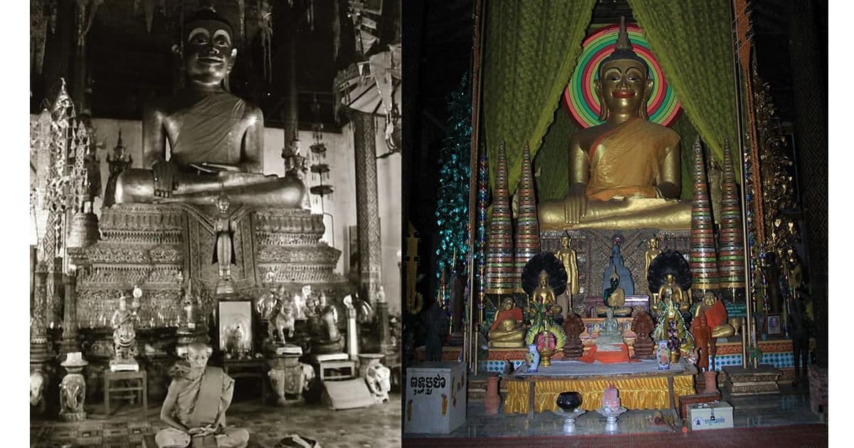 វត្តកែវ ខេត្តបាត់ដំបង ឆ្នាំ១៩៧១ នឹង បច្ចុប្បន្ន