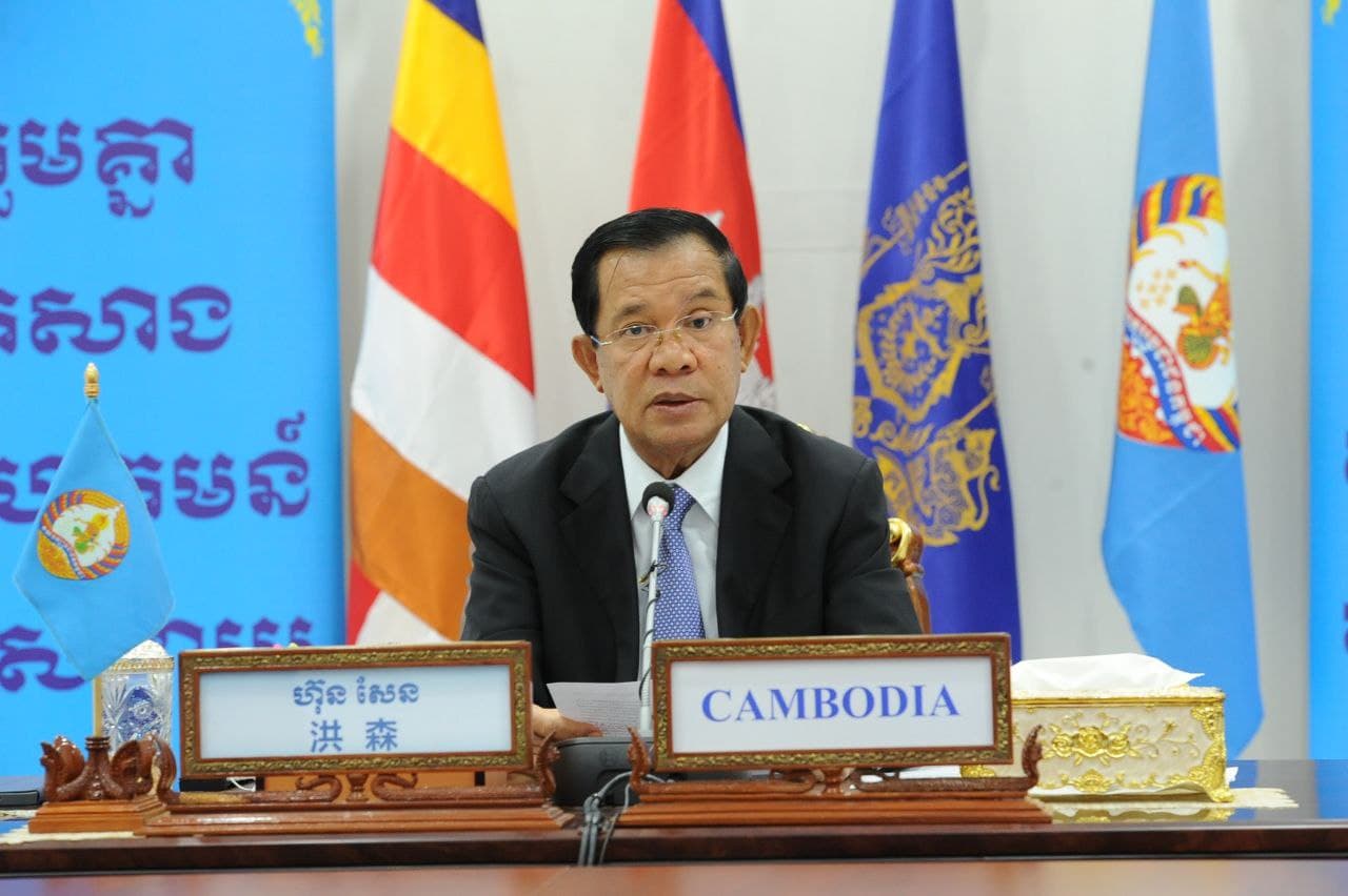សម្តេចតេជោ ហ៊ុន សែន ថ្លែងក្នុងកិច្ចប្រជុំកំពូលរវាងថ្នាក់ដឹកនាំនៃគណបក្សកុម្មុយនីស្តចិន និងគណបក្សនយោបាយលើពិភពលោក