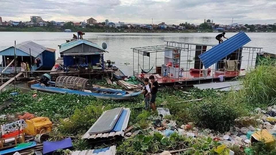 ការរុះរើ បែចិញ្ចឹមត្រី ផ្ទះបណ្តែតទឹកនិងសំណង់មិនរៀបរយនៅលើផ្ទៃទន្លេ អាជ្ញាធររាជធានី អនុវត្តន៍បានជោគជ័យប្រមាណ ៩៥ភាគរយហើយ