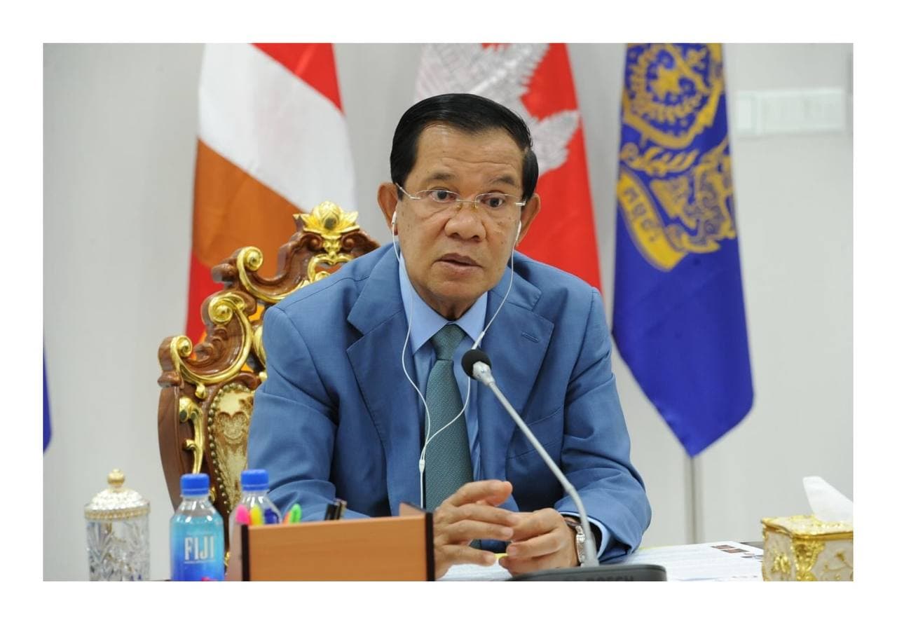 សម្ដេចតេជោ ហ៊ុន សែន អញ្ចើញចូលរួមក្នុងកិច្ចប្រជុំតាមប្រព័ន្ធវីដេអូ ជាមួយតំណាងអង្គការសហព័ន្ធសន្តិភាពសកល (UPF)
