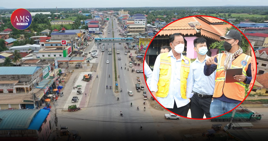 ក្រុមការងារបច្ចេកទេសក្រសួងសាធារណការ ចុះពិនិត្យកំណាត់ផ្លូវជាតិលេខ៣ មុននឹងទទួលពីក្រុមហ៊ុនសាងសង់