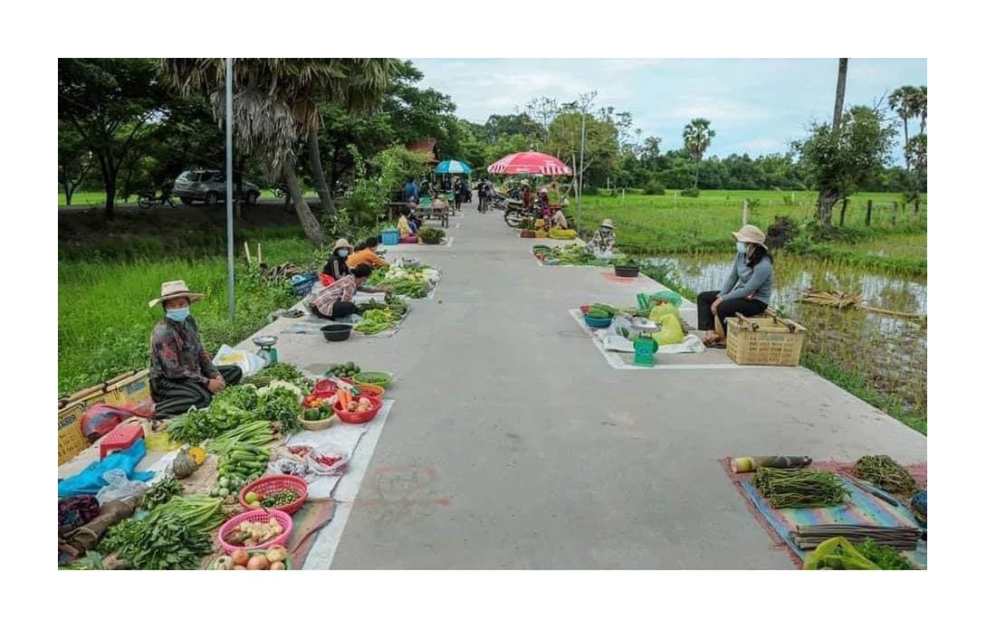 ផ្សារមួយនៅស្រុកបន្ទាយស្រី ខេត្តសៀមរាប 🇰🇭