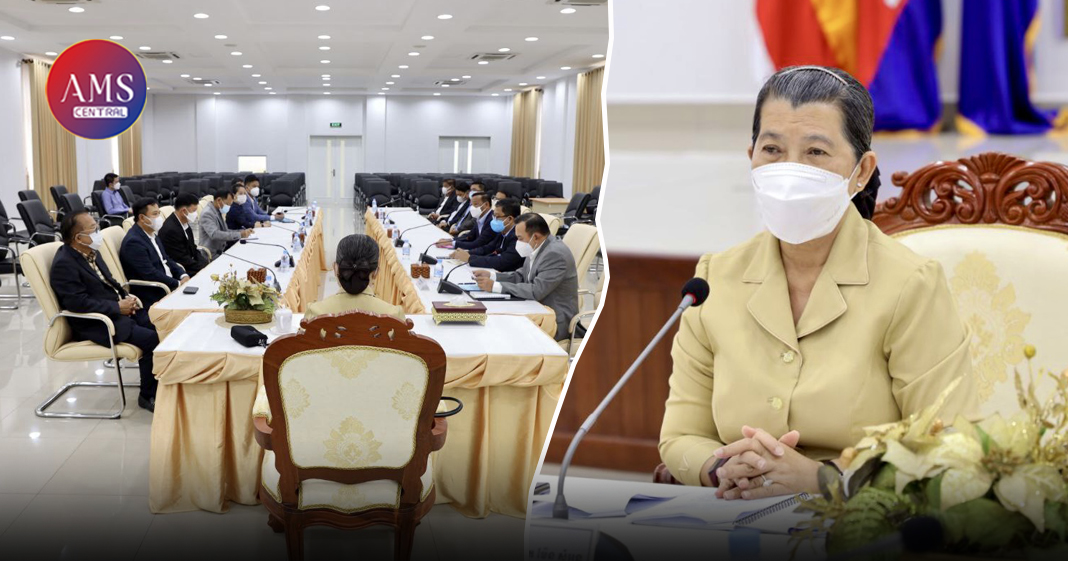 លោកជំទាវ ម៉ែន សំអន៖ ក្រោមយុទ្ធសាស្ត្រ ឈ្នះ ឈ្នះ រប់ស សម្តេចតេជោ ប្រជាពលរដ្ឋនៅក្នុងខណ្ឌសែនសុខ បានទទួលផ្លូវមួយខ្សែប្រើប្រាស់ជាប្រយោជន៍សាធារណៈ