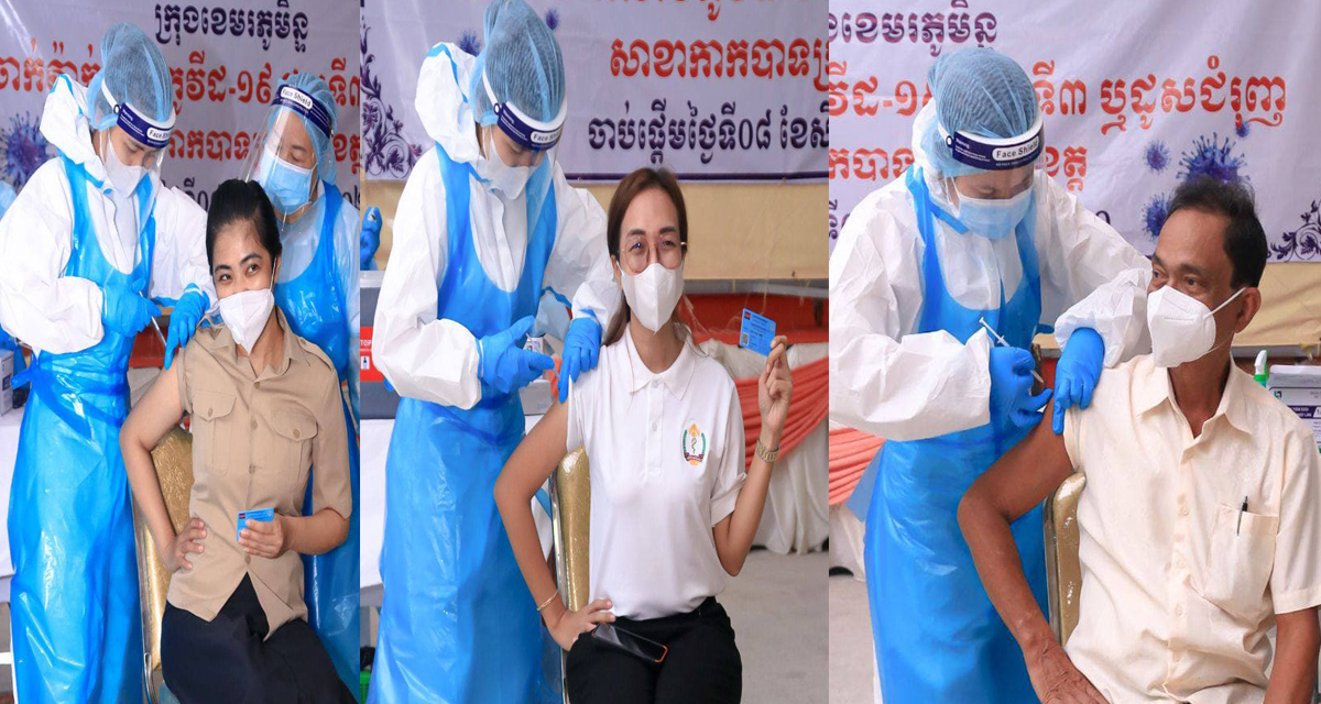 ការចាក់វ៉ាក់សាំងបង្ការកូវីដ-១៩ ទូទាំងប្រទេស បានជាង៧៨ភាគរយនៃប្រជាជនគោលដៅ១០លាននាក់