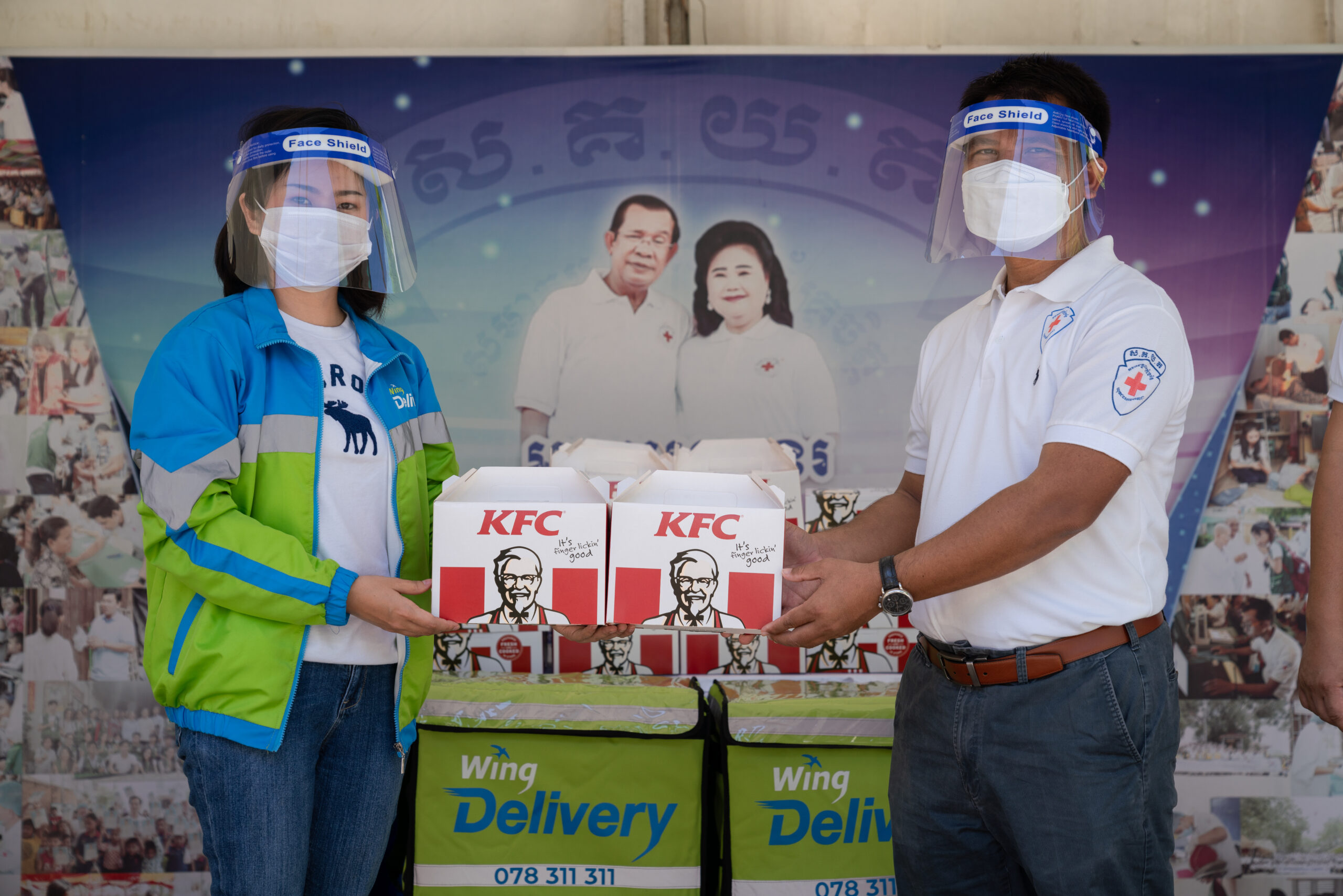 អ្នកឧកញ៉ា គិត ម៉េង ថ្លែងអំណរគុណដល់សមាគមគ្រូពេទ្យស្ម័គ្រចិត្តយុវជនសម្តេចតេជោជាថ្មីម្តងទៀតតាមរយៈវីងម៉ល