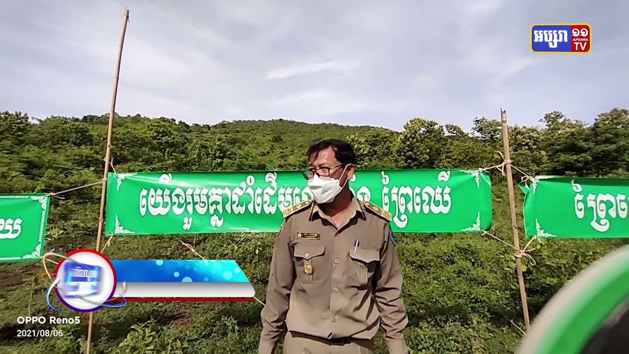 ម៉ៃសាក់៥០០ដើម ដាំក្នុងពិធីរំលឹករុក្ខទិវា នៅកំពង់ឆ្នាំង (Video Inside)