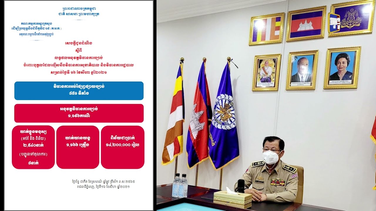 ឃាត់មនុស្ស ២ពាន់ ៥៤០នាក់ និងបញ្ជូនទៅតុលាការ ៨នាក់ ក្នុង២៤ម៉ោង ចុងក្រោយនេះ (Video Inside)