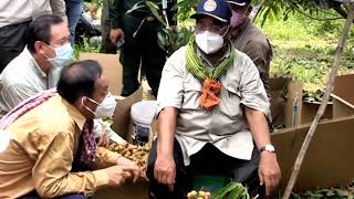 រដ្ឋបាលខេត្តបាត់ដំបង បានជម្រុញឲ្យស្រុកគោលដៅទាំង៦ ត្រូវបន្ត​ចុះដល់​ចម្ការ​កសិករផ្ទាល់ ដើម្បីប្រមូលទិញមៀន តាង៉ែន ឲ្យអស់ពី​ចម្ការ ដោយគ្មានការ​រើស​អើងពីនិន្នាការ នយោបាយអ្វីឡើយ​(មានវីដេអូ)