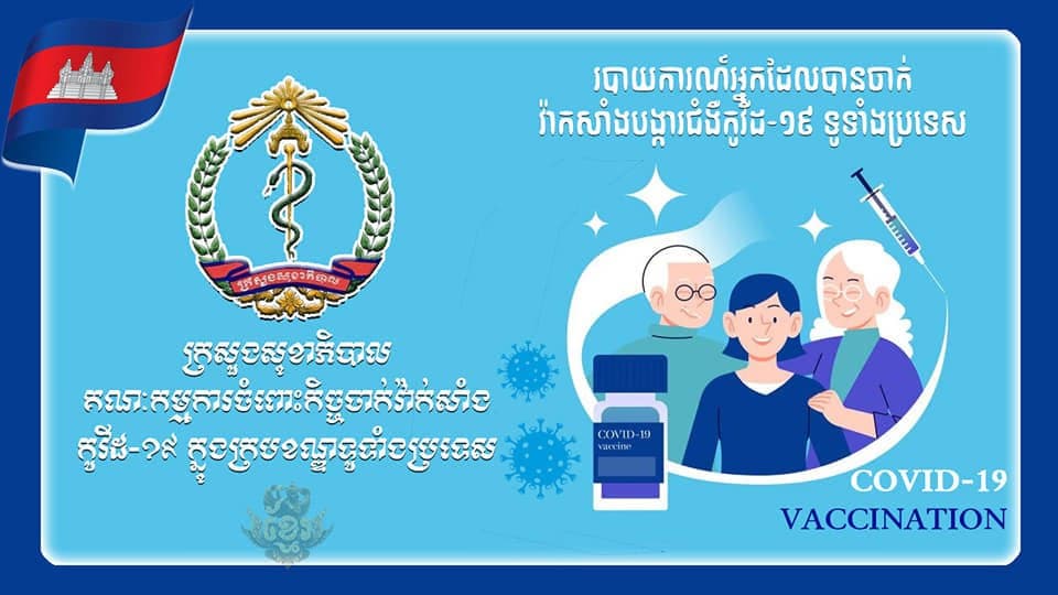 ប្រជាពលរដ្ឋជាង ៧លាន ៨សែននាក់ ហើយ បានទទួលវ៉ាក់សាំងកូវីដ-១៩ នៅទូទាំងប្រទេស