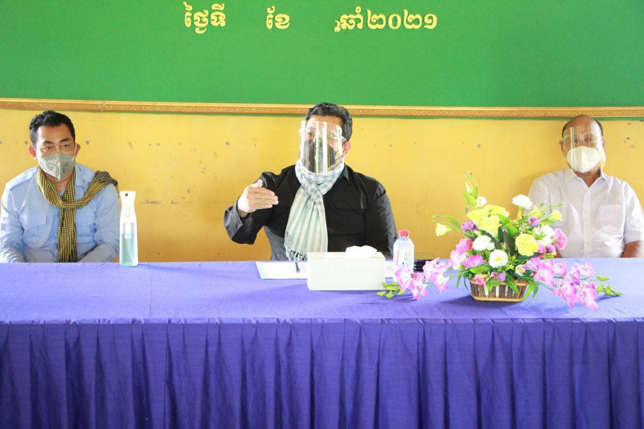 ប្រជាពលរដ្ឋដែលមានវិជ្ជមានកូវីដ១៩ចំនួន៤៥នាក់ ស្ថិតក្នុងឃុំរមេញស្រុកកោះអណ្ដែតបានទទួលអំណោយឧបត្ថម្ភពីប្រធានក្រុមការងារ ចុះមូលដ្ឋានឃុំរមេញរបស់គណៈបក្សប្រជាជនកម្ពុជា