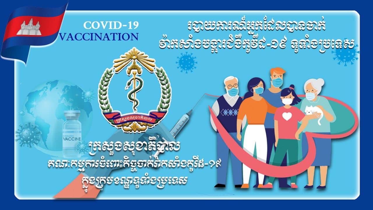 ប្រជាពលរដ្ឋជាង ៨លាន ៣សែននាក់ហើយ បានទទួលវ៉ាក់សាំងកូវីដ-១៩ នៅទូទាំងប្រទេស