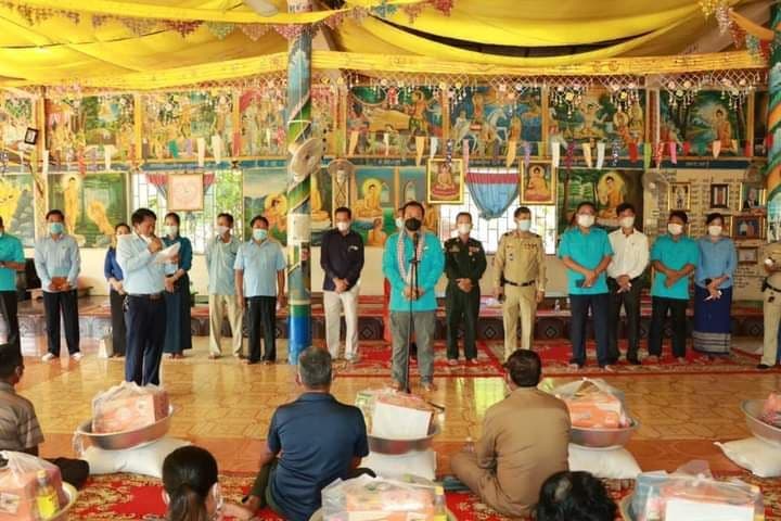 ឯកឧត្តម សោម ពិសិដ្ឋ អភិបាលខេត្តកែប អញ្ជើញចុះជួបសំណេះសំណាល និងឧបត្ថម្ភសម្ភារ: ថវិកា ដល់អតីតយុទ្ធជន និងសមាគមមនុស្សចាស់ចំនួន ៥៣គ្រួសារ
