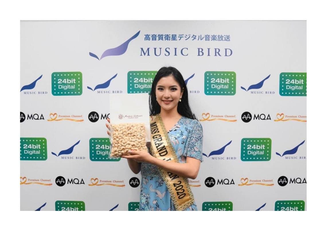 Miss Grand Japan 2020 កញ្ញា Ruri Saji ជួយផ្សព្វផ្សាយគ្រាប់ស្វាយចន្ទីរបស់កម្ពុជានៅជប៉ុន ❤️