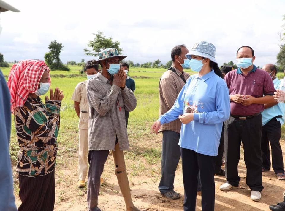 អភិបាលខេត្តប៉ៃលិន ចុះដោះស្រាយបញ្ហាកង្វះខាតទឹកស្រោចស្រប់ដំណាំស្រូវ របស់ប្រជាពលរដ្ឋ ចំនួន៥៥០ហិកតា