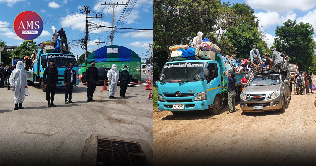 ពលករខ្មែរនៅប្រទេសថៃចំនួន ២៦៤នាក់ ត្រូវអាជ្ញាធរទទួលឱ្យចូលមកកម្ពុជាវិញតាមច្រអូរបីជាន់