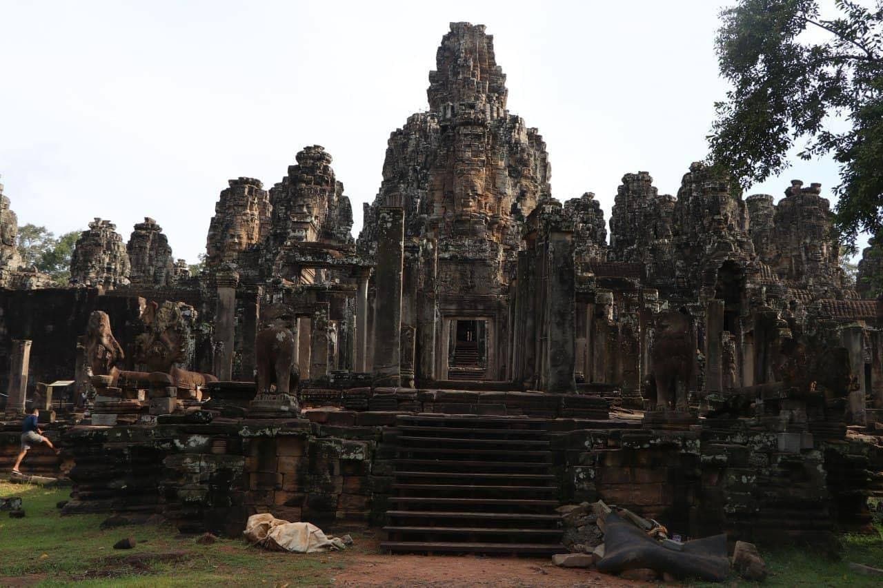 អាជ្ញាធរជាតិអប្សរា បានបញ្ចប់ការងារ ជួសជុលជ្រុងនិរតីនៃខឿនរួតទី៣ ប្រាសាទបាយ័ន
