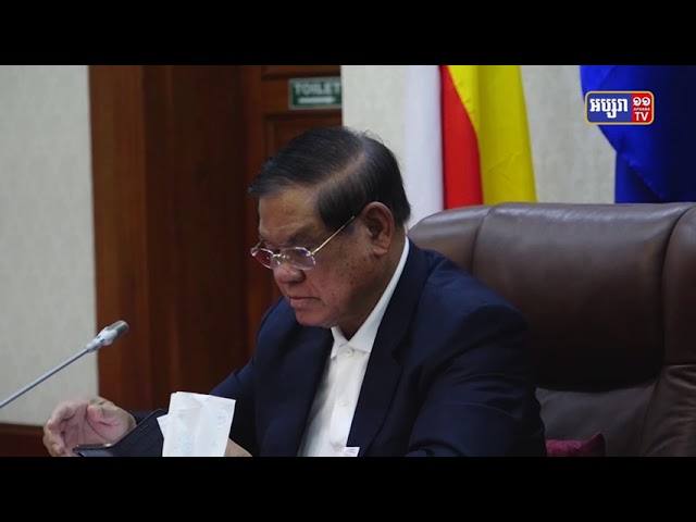 សម្តេចក្រឡាហោម ស ខេង ពិនិត្យស្ថានភាពឆ្លងកូវីដ១៩ ក្នុងខេត្តព្រៃវែង (Video Inside)