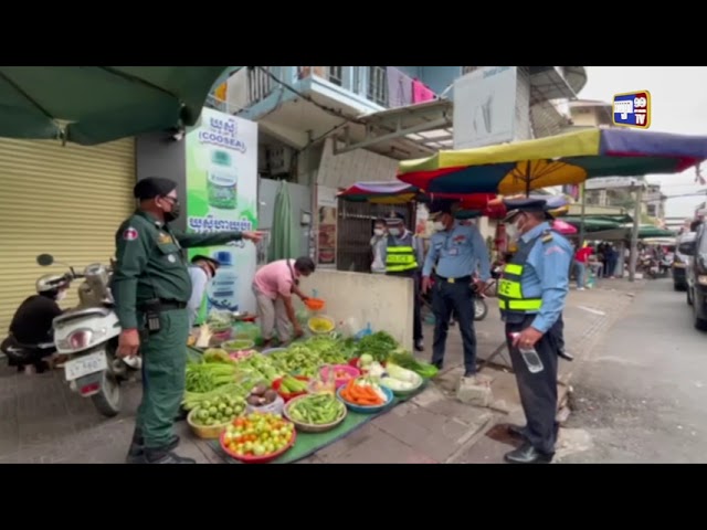 រាជធានីភ្នំពេញ បន្តរៀបចំសណ្តាប់ធ្នាប់តាមដងផ្លូវ (Video Inside)