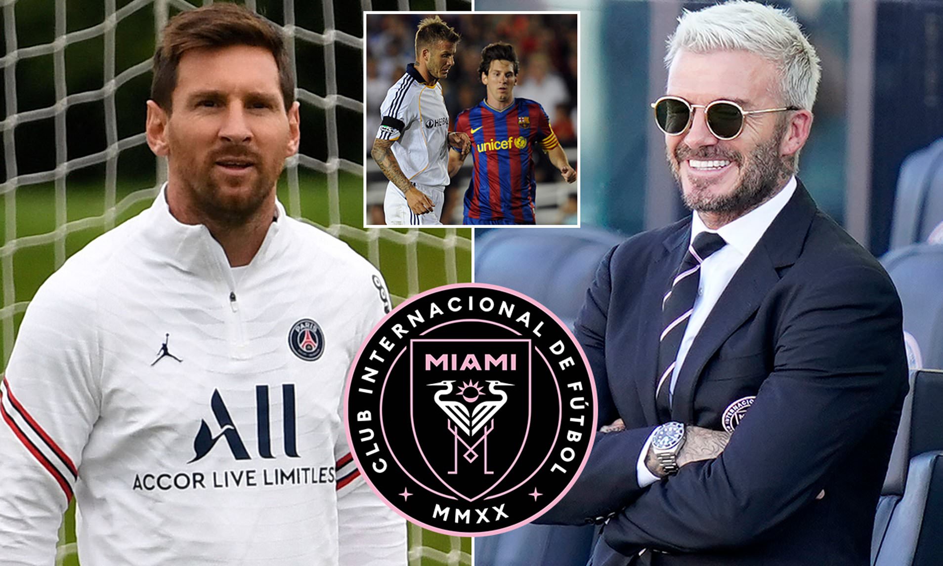 LIONEL MESSI កំពុងពិភាក្សាជាមួយ David Beckham អំពីការបញ្ចប់អាជីពនៅ MLS