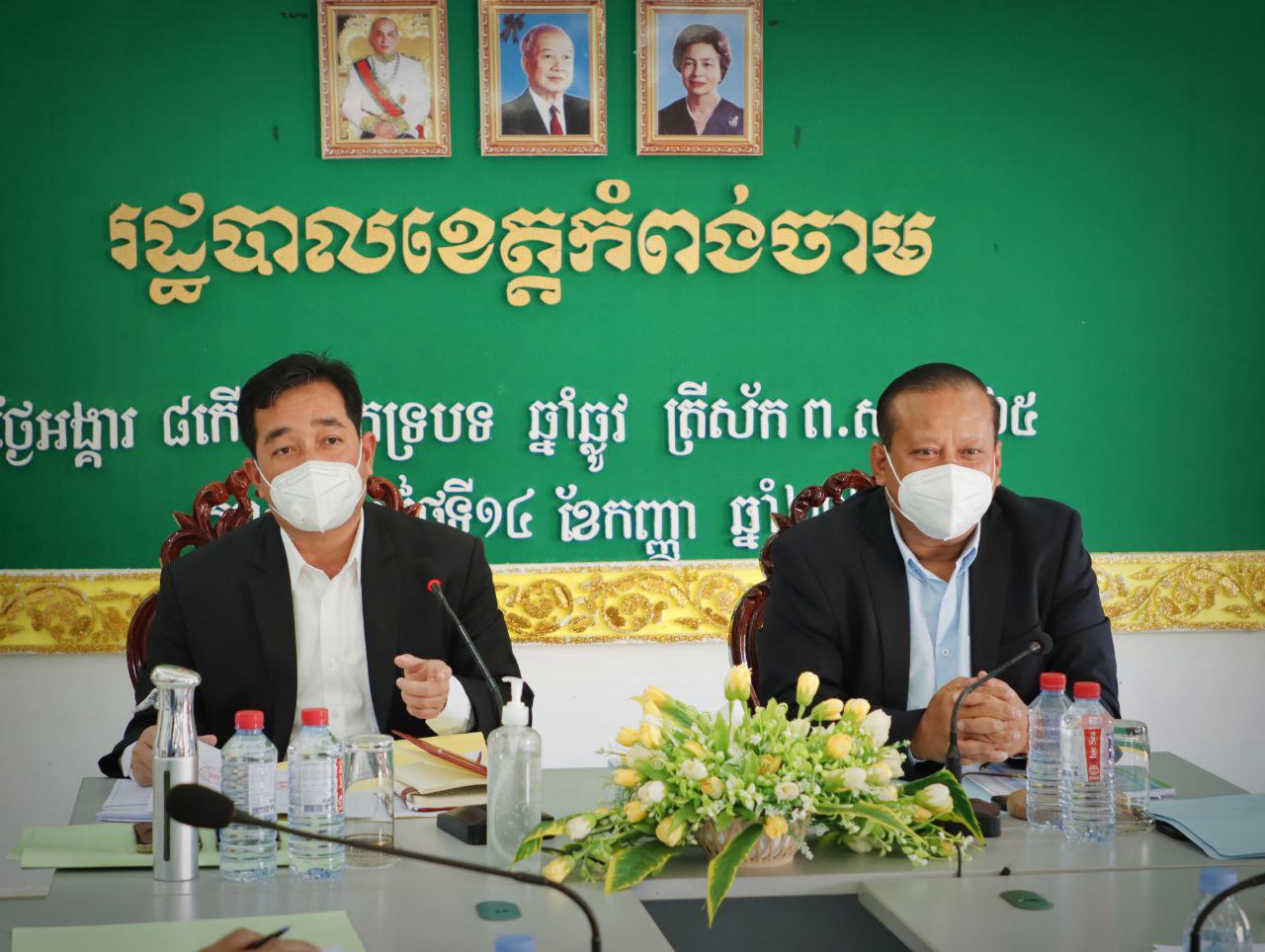 អភិបាលខេត្តកំពង់ចាម ណែនាំឲ្យមន្ត្រីជំនាញពាក់ព័ន្ធ សហការគ្នាពង្រឹងការប្រមូលចំណូលលើវិស័យបរិស្ថាន