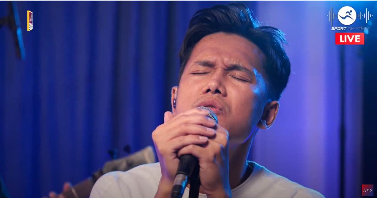 AMS Live band: សារភាពស្នេហ៍តាមខ្យល់ (by Sai)