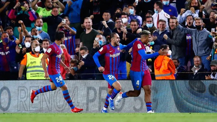 ១គ្រាប់របស់ Ronald Araujo ជួយក្រុម Barcelona  រក្សាកំណត់ត្រាមិនទាន់ចាញ់នៅ La-Liga