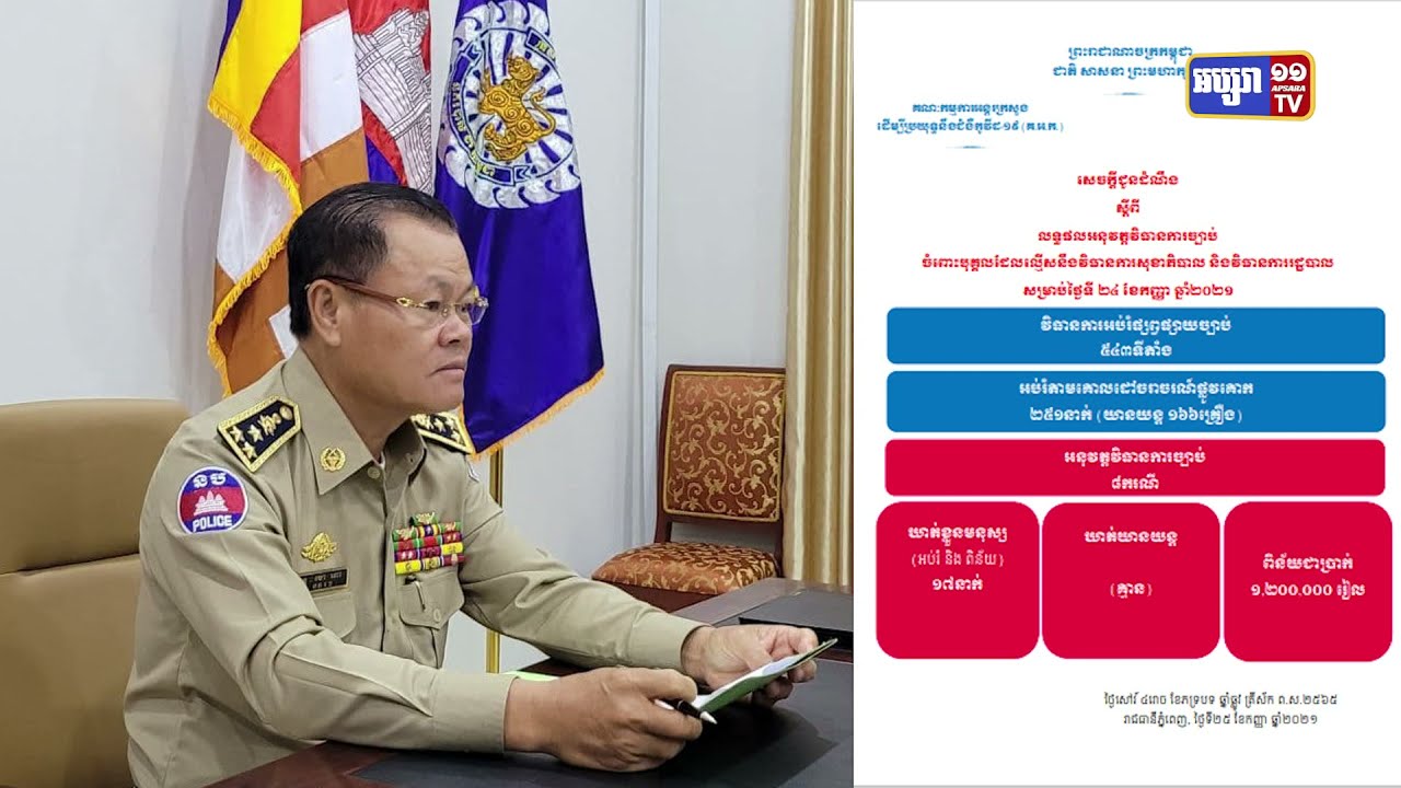 មនុស្ស១៧នាក់បំពានវិធានការរដ្ឋបាលត្រូវបានឃាត់ខ្លួននៅថ្ងៃសុក្រនេះ (Video Inside)