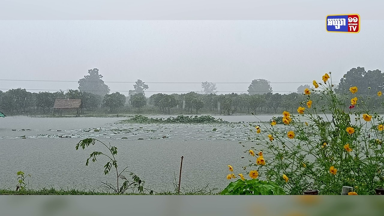 លង់ទឹកស្លាប់ម្នាក់នៅខេត្តព្រះវិហារដែលកំពុងមានជំនន់ទឹកភ្លៀង (Video Inside)