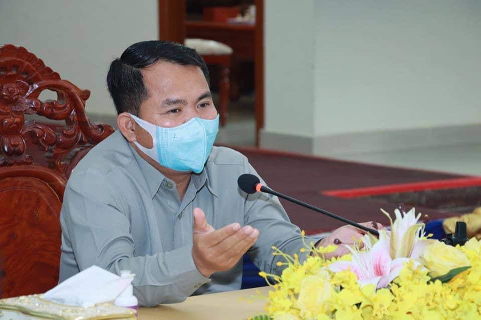 អភិបាលខេត្តកណ្ដាល អញ្ជើញដឹកនាំកិច្ចប្រជុំបូកសរុបលទ្ធផលការងារប្រយុទ្ធ និងទប់ស្កាត់ការឆ្លងរាលដាល នៃជំងឺកូវីដ-១៩ ក្នុងភូមិសាស្ត្រខេត្ត