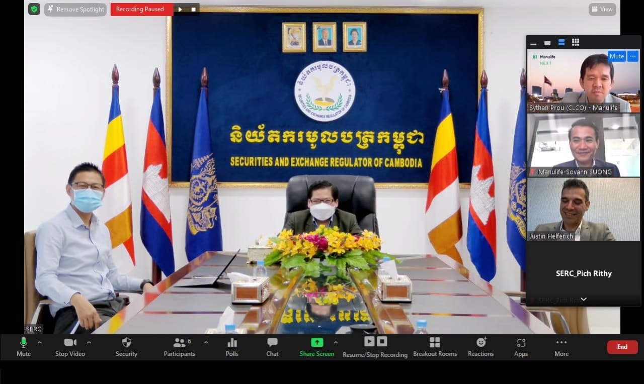 ឯកឧត្តម ស៊ូ សុជាតិ ធ្វើការបង្ហាញអំពី សក្តានុពល និងការរីកចម្រើននៃវិស័យមូលបត្រ