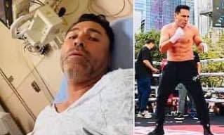 Oscar De La Hoya ត្រូវបានដកខ្លួនពីការប្រកួតដោយសារឆ្លងកូវីត-១៩