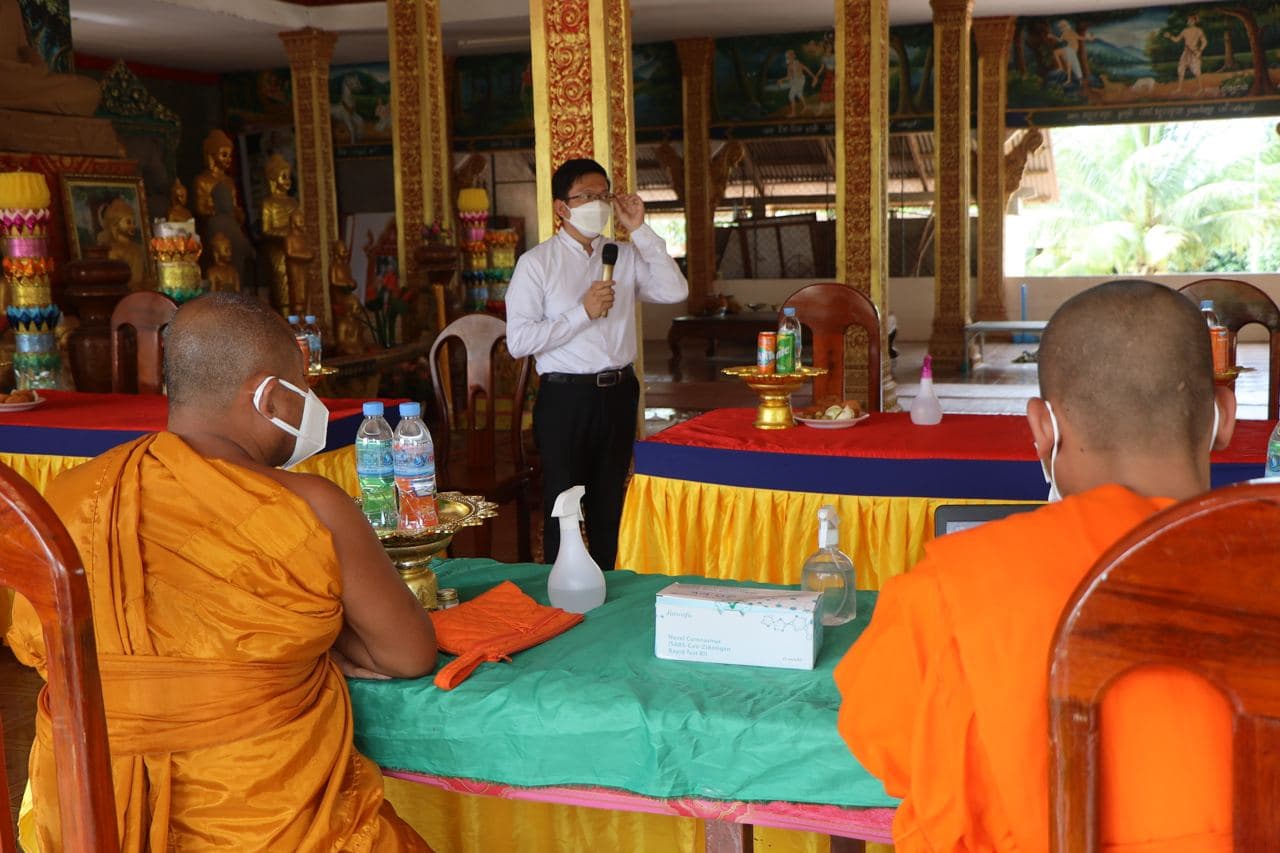 ប្រធានសមាគមពុទ្ធសាសនិកកម្ពុជា-ចិន លើកឡើងថា ពិភពលោកទាំងមូលត្រូវរួមសាមគ្គីគ្នា ដូចទៅនឹងអ្វីដែលចិន កំពុងបានអនុវត្តក្នុងការប្រយុទ្ធប្រឆាំង នឹងការរីករាលដាលនៃជំងឺCovid-19