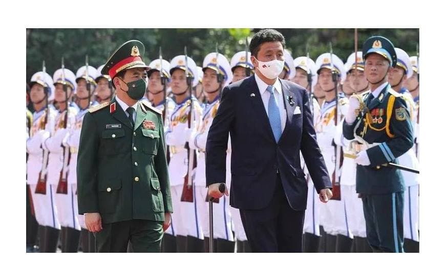 ជប៉ុន និងវៀតណាម បានចុះកិច្ចព្រមព្រៀង ក្នុងការផ្ទេរបរិក្ខារ និងបច្ចេកវិទ្យាយោធា