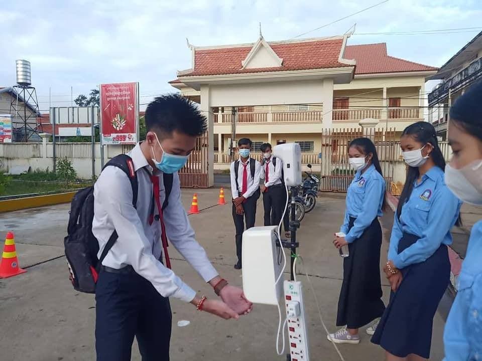 ទិដ្ឋភាពទូទៅនៃដំណើរការរៀន និងបង្រៀនតាមបណ្តុំគ្រឹះស្ថានសិក្សាសាធារណៈនៅតាមភូមិសាស្ត្រដែលមានហានិភ័យទាប