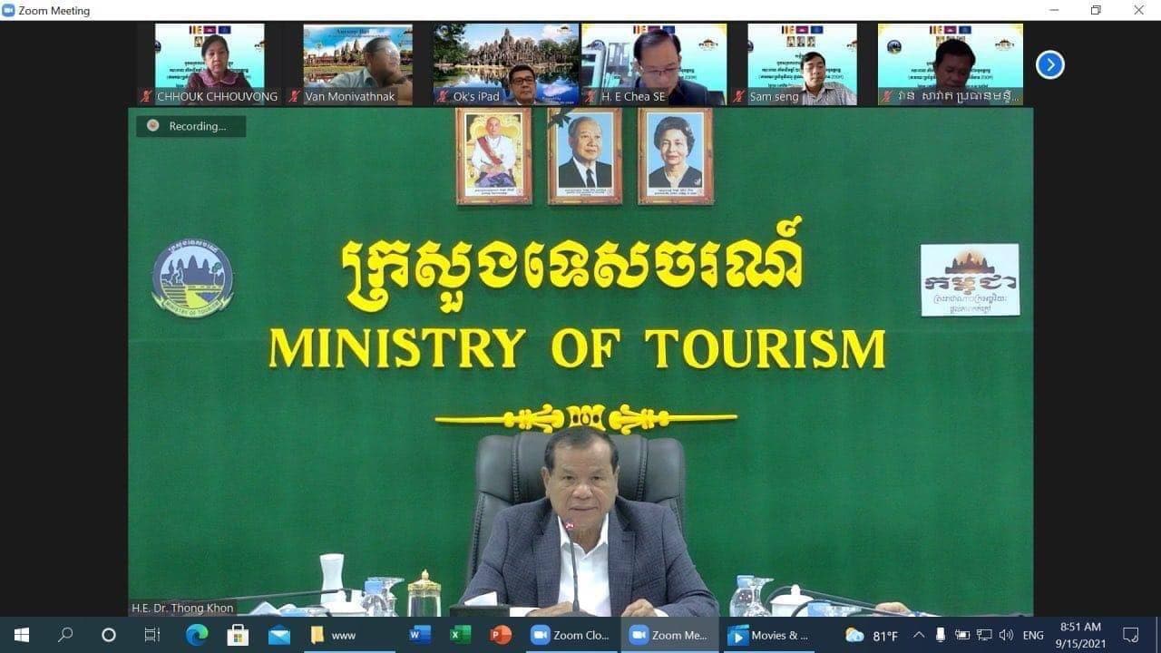 ឯកឧត្ដមរដ្ឋមន្ត្រី ថោង ខុន៖ ក្នុងរដូវភ្ជុំបិណ្ឌខាងមុខ ការជំរុញ និងគ្រប់គ្រងចលនាទេសចរណ៍ផ្ទៃក្នុងប្រកបដោយសុវត្ថិភាព គឺជាសញ្ញាវិជ្ជមាននៃការងើបឡើងវិញ សម្រាប់វិស័យទេសចរណ៍កម្ពុជា