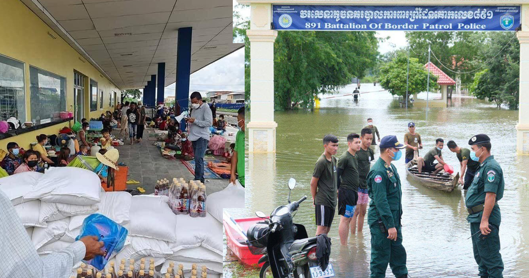 ការជន្លៀសពលរដ្ឋកើនជាង ៧០គ្រួសារហើយ ពីគ្រោះទឹកជំនន់ទៅទីទួលសុវត្ថិភាព ក្នុងក្រុងប៉ោយប៉ែត