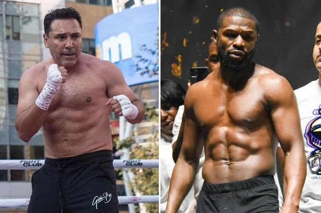 Oscar De La Hoya បានត្រៀមខ្លួនជួប Floyd Mayweather បន្ទាប់ជាពី Covid
