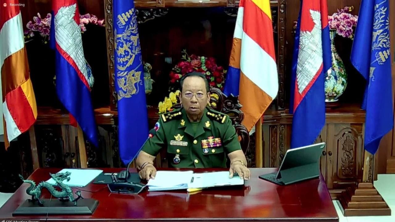 សម្តេចពិជ័យសេនា ទៀ បាញ់ ដឹកនាំកិច្ចប្រជុំគណៈកម្មការអន្តរក្រសួងត្រៀមធ្វើជាម្ចាស់ផ្ទះនៃកិច្ចប្រជុំរដ្ឋមន្ត្រីការពារជាតិអាស៊ាន នៅឆ្នាំ២០២២