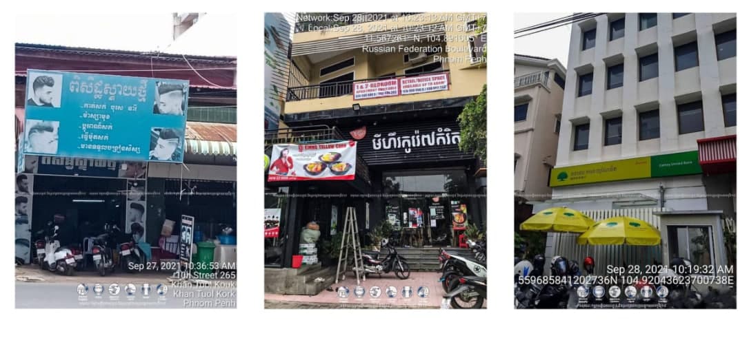 ទីកន្លែងដែលអ្នកវិជ្ជមានកូវីដ១៩ បានចេញចូល