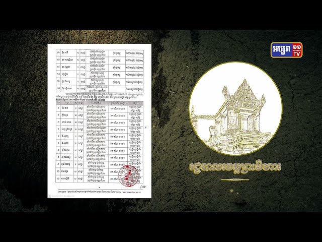 ខេត្តព្រះវិហារ ឆ្លងថ្មី១៧នាក់ (Video Inside)