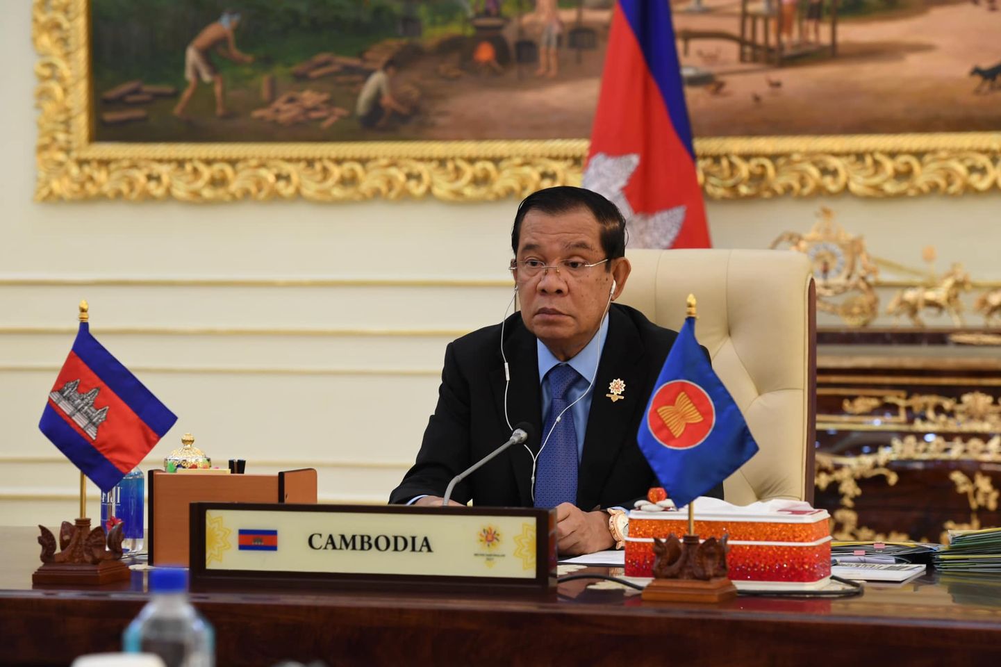 សុន្ទរកថា សម្តេចតេជោ ហ៊ុន សែន ក្នុងកិច្ចប្រជុំកំពូលអាស៊ាន-អូស្ត្រាលីលើកទី ១តាមប្រព័ន្ធវីដេអូ