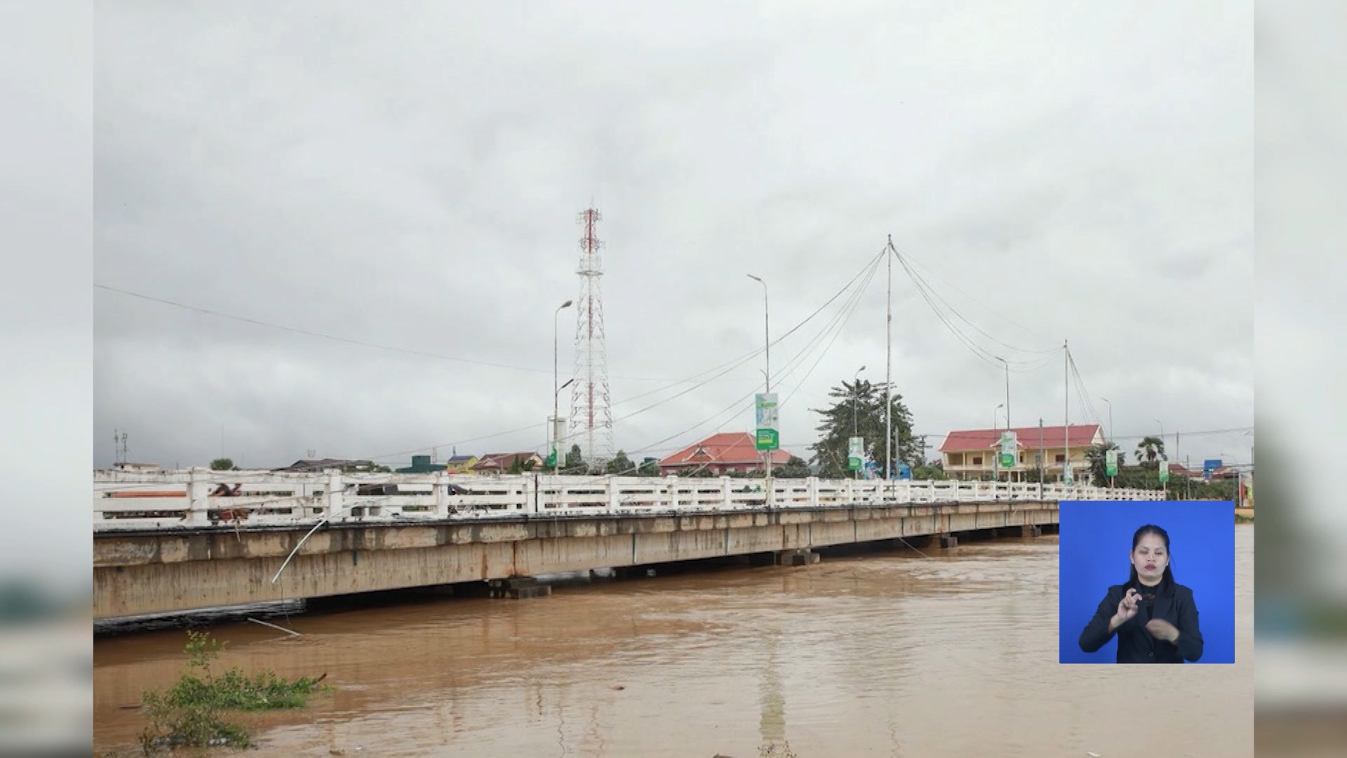 ស្ថានភាពទឹកស្ទឹងក្រុងពោធិ៍សាត់ ជិតដល់កម្រិតប្រកាសអាសន្នហើយ