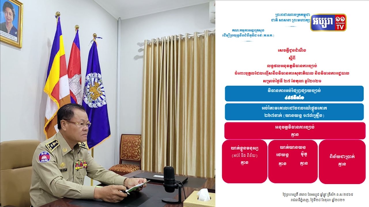 គណៈកម្មការអន្តរក្រសួងបញ្ជាក់ការគ្មានបង្ក្រាបករណីល្មើសថ្ងៃពុធនេះ (Video Inside)