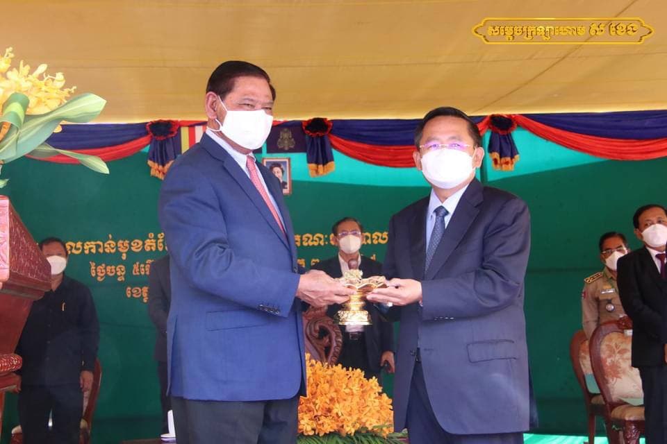 រដ្ឋមន្រ្តីក្រសួងមហាផ្ទៃ អញ្ជើញជាអធិបតី ក្នុងពិធីប្រកាសចូលកាន់មុខតំណែងអភិបាល នៃគណៈអភិបាលខេត្តបាត់ដំបង