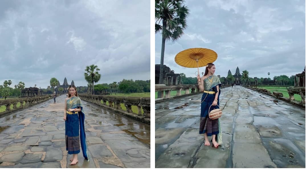 ស្លៀកឈុតបុរាណខ្មែរ ដេីម្បីលេីកស្ទួយឈុតបុរាណខ្មែរ​