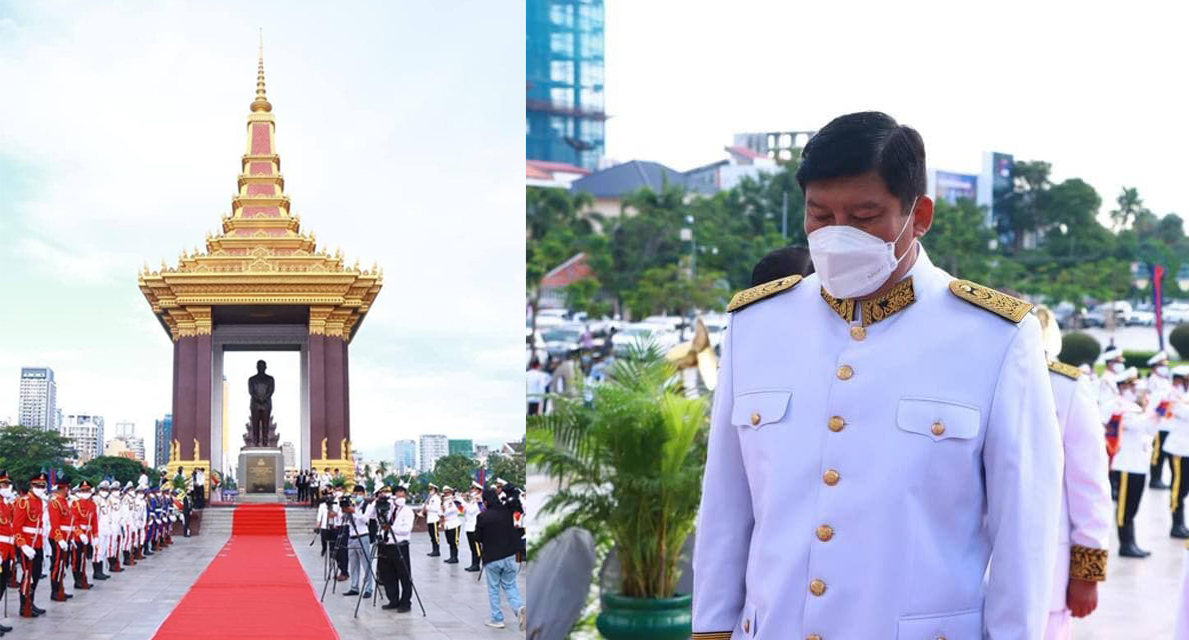 ឯកឧត្តមរដ្ឋមន្ត្រីក្រសួងបរិស្ថាន ដឹកនាំប្រតិភូ អញ្ជើញចូលរួមពិធីគោរពព្រះវិញ្ញាណក្ខន្ធ ព្រះបរមរតនកោដ្ឋ